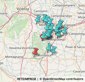 Mappa 35038 Torreglia PD, Italia (9.52)