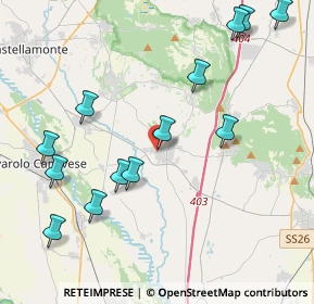 Mappa Piazza V. Emanuele II, 10090 San Giorgio Canavese TO, Italia (4.70077)