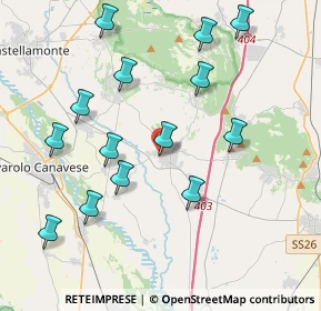 Mappa Vittorio Emanuele II, 10090 San Giorgio Canavese TO, Italia (4.22214)