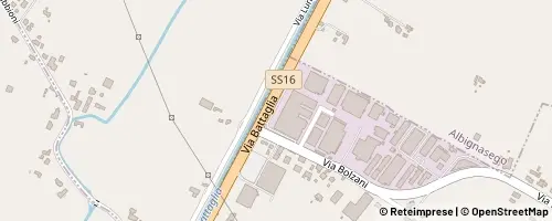 Mappa Maserà di Padova
