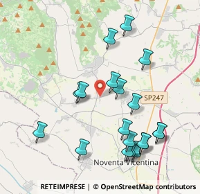 Mappa Via Enrico Fermi, 36040 Sossano VI, Italia (4.21368)