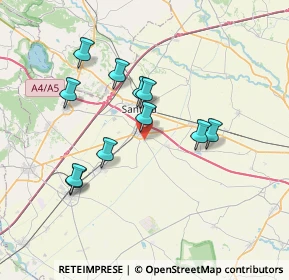 Mappa Via Ronsecco, 13049 Tronzano Vercellese VC, Italia (6.47545)