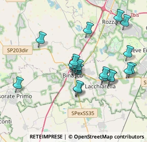 Mappa Via Giovanni Pascoli, 20082 Binasco MI, Italia (3.4075)