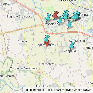Mappa Via XI Febbraio, 26010 Capergnanica CR, Italia (2.65286)