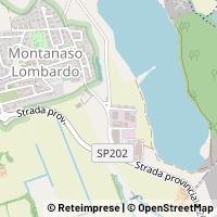 Map Montanaso Lombardo
