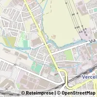 Kaart Vercelli