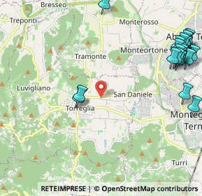 Mappa Via S. Daniele, 35038 Torreglia PD, Italia (3.06)