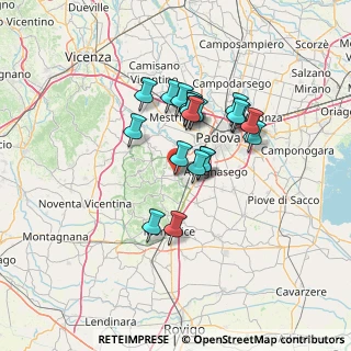 Mappa Via Barovier, 35031 Abano Terme PD, Italia (10.4165)