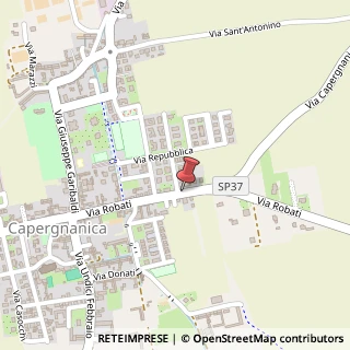 Mappa Via L. Robati, 46, 26010 Capergnanica, Cremona (Lombardia)