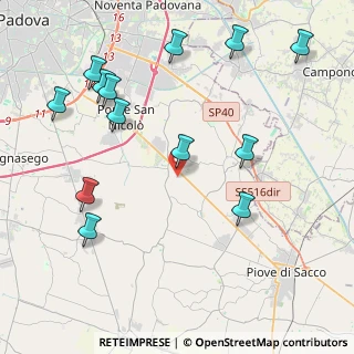 Mappa Via Torino, 35020 Legnaro PD, Italia (4.92077)