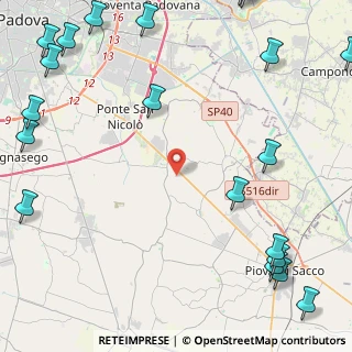 Mappa Via Torino, 35020 Legnaro PD, Italia (7.208)