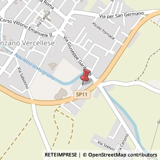 Mappa Via Monte Bianco, 2, 13049 Tronzano Vercellese, Vercelli (Piemonte)