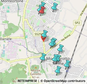 Mappa Via Virgilio, 35036 Montegrotto Terme PD, Italia (1.03)