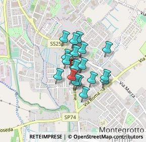 Mappa Via Virgilio, 35036 Montegrotto Terme PD, Italia (0.25)