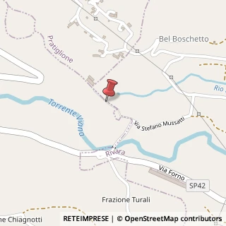 Mappa Via Stefano Mussatti, 23, 10080 Rivara, Torino (Piemonte)