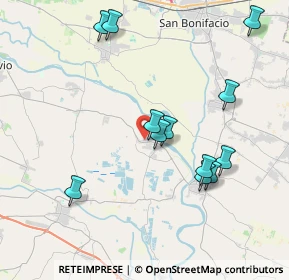 Mappa Via I. Forante, 37055 Ronco All'Adige VR, Italia (3.99917)