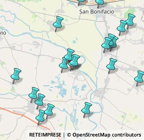 Mappa Via I. Forante, 37055 Ronco All'Adige VR, Italia (4.723)