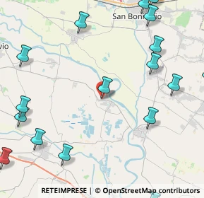 Mappa Via I. Forante, 37055 Ronco All'Adige VR, Italia (6.541)