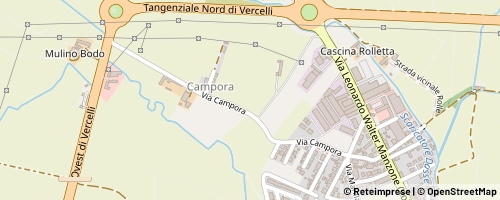 Mappa Vercelli