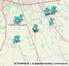 Mappa Corso Camillo Benso di Cavour, 37060 Buttapietra VR, Italia (4.04833)