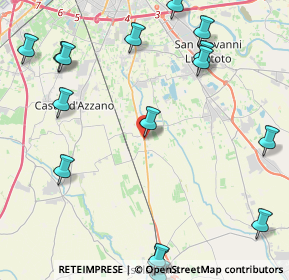 Mappa Corso Camillo Benso di Cavour, 37060 Buttapietra VR, Italia (6.3615)