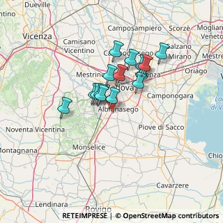 Mappa Via G. Mameli, 35020 Albignasego PD, Italia (10.01)