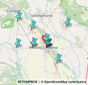 Mappa Via Cerrano, 10086 Rivarolo Canavese TO, Italia (2.6625)