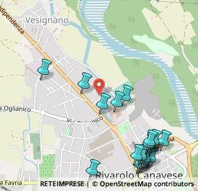 Mappa Via Cerrano, 10086 Rivarolo Canavese TO, Italia (0.6745)