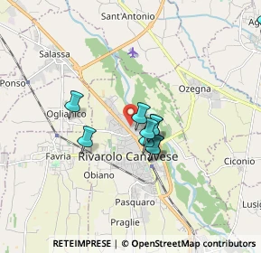 Mappa Via Cerrano, 10086 Rivarolo Canavese TO, Italia (2.20615)