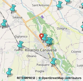 Mappa Via Cerrano, 10086 Rivarolo Canavese TO, Italia (3.591)