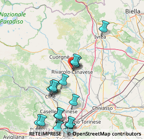 Mappa Via Cerrano, 10086 Rivarolo Canavese TO, Italia (19.5205)