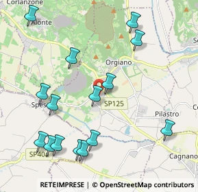 Mappa Via Valcisana, 36040 Orgiano VI, Italia (2.38133)