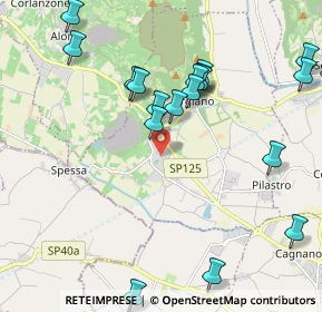 Mappa Via Valcisana, 36040 Orgiano VI, Italia (2.4615)
