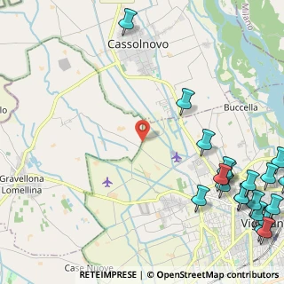 Mappa Str. Cascina Albertina, 27020 Gravellona Lomellina PV, Italia (3.5335)