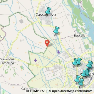 Mappa Str. Cascina Albertina, 27020 Gravellona Lomellina PV, Italia (3.78182)