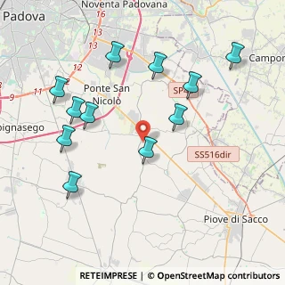 Mappa Piazza Eugenio Capuzzo, 35020 Legnaro PD, Italia (4.26091)