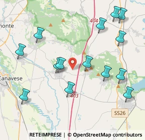 Mappa Strada per Misobolo, 10090 San Giorgio Canavese TO, Italia (4.60714)