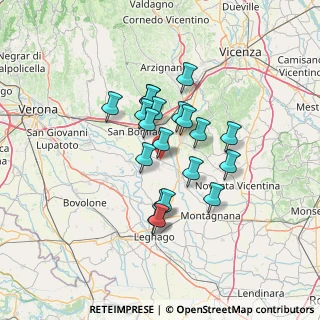 Mappa Via Bassa, 37040 Veronella VR, Italia (10.3595)