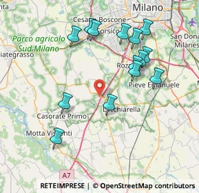 Mappa Via XXV Aprile, 20082 Noviglio MI, Italia (7.85214)