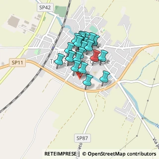 Mappa Via Sabotino, 13049 Tronzano Vercellese VC, Italia (0.31429)
