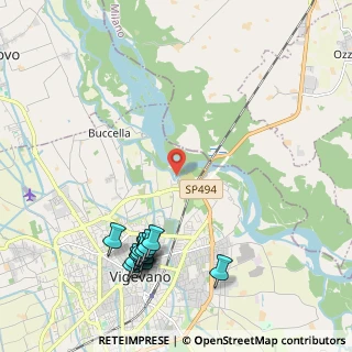 Mappa Via Edison, 27029 Vigevano PV, Italia (2.55769)