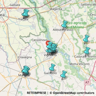 Mappa Strada della Pescatora, 27029 Vigevano PV, Italia (8.5025)