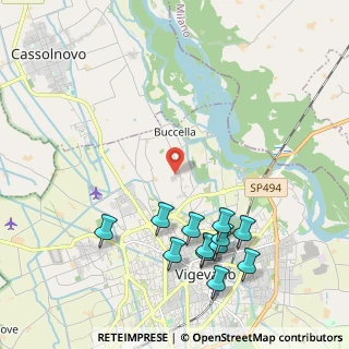 Mappa Strada della Pescatora, 27029 Vigevano PV, Italia (2.39083)