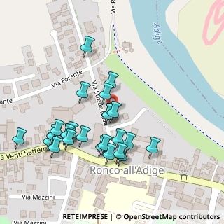 Mappa Via Baldo Giuseppe, 37055 Ronco All'adige VR, Italia (0.1)