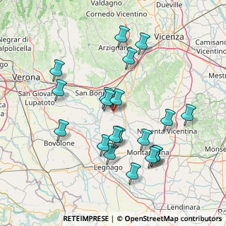 Mappa Via Canova, 37040 Veronella VR, Italia (15.231)