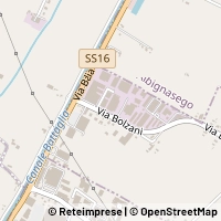 Mapa Maserà di Padova