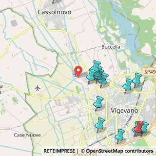 Mappa Via Viscontina, 27029 Vigevano PV, Italia (2.74643)