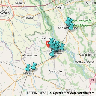 Mappa Via Viscontina, 27029 Vigevano PV, Italia (6.06214)