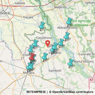 Mappa Via Viscontina, 27029 Vigevano PV, Italia (7.21714)