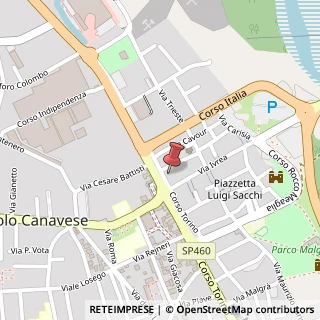 Mappa Corso Indipendenza, 4, 10086 Rivarolo Canavese, Torino (Piemonte)